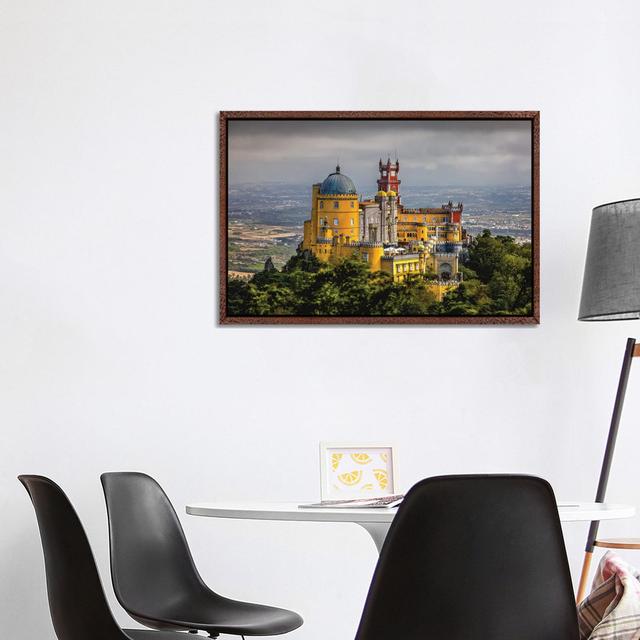 Portugal Park And National Palace Of Pena In The Clouds III by Alex G Perez - Gallery-Wrapped Canvas Giclée on Canvas Latitude Run Format: Classic Woo on Productcaster.