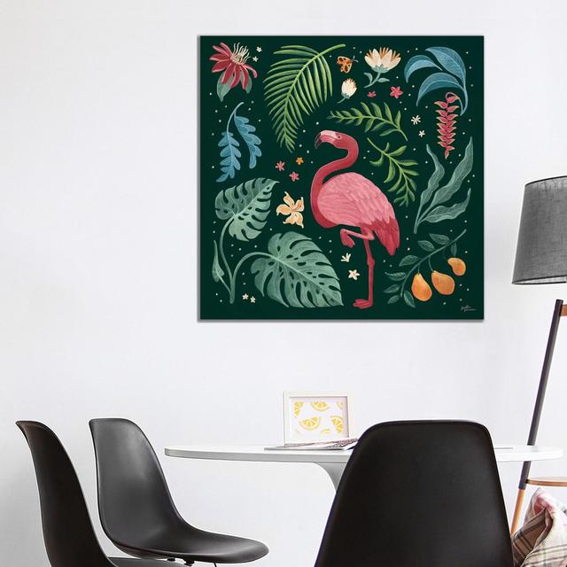 Jungle Love VI by Janelle Penner - Wrapped Canvas Print 17 Stories Size: 93.98cm H x 93.98cm W x 1.905cm D on Productcaster.