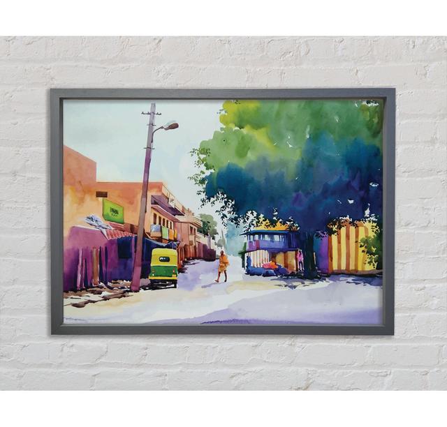 The Little Quiet Village - Single Picture Frame Art Prints on Canvas Rosalind Wheeler Size: 59.7cm H x 84.1cm W x 3.3cm D on Productcaster.