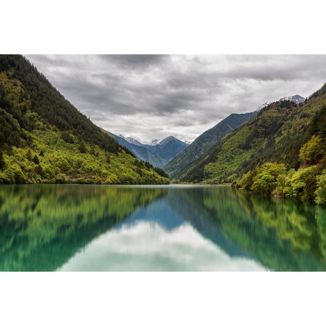 Jiuzhaigou Lake, China - Wrapped Canvas Print Union Rustic Size: 20cm H x 30cm W x 3.8cm D on Productcaster.