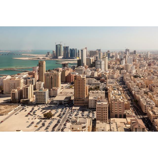 City of Manama, Bahrain - Wrapped Canvas Photograph Latitude Run Size: 61cm H x 91cm W on Productcaster.