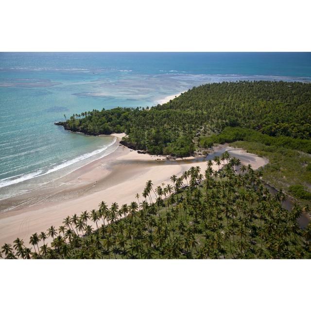 Beach On Boipeba Island_472506848 House of Hampton Size: 61cm H x 91cm W x 3.8cm D on Productcaster.