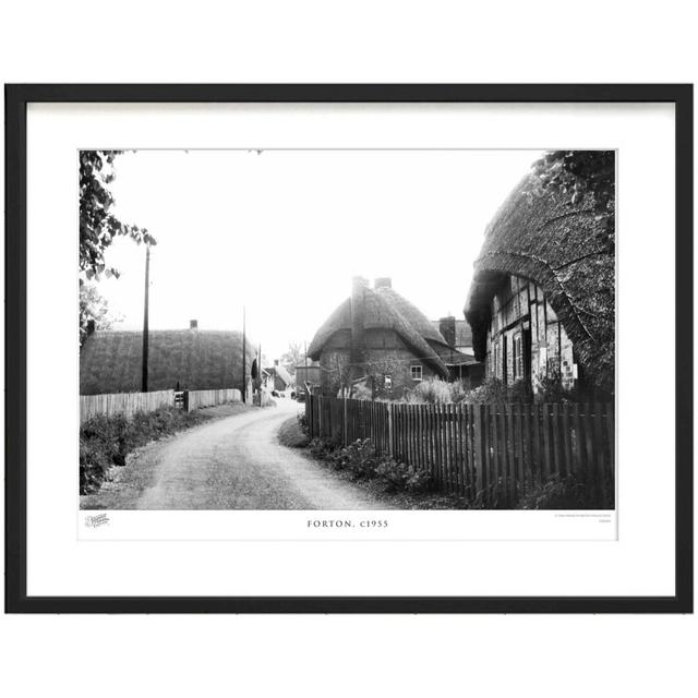 'Forton, C1955' by Francis Frith - Picture Frame Photograph Print on Paper The Francis Frith Collection Size: 40cm H x 50cm W x 2.3cm D on Productcaster.