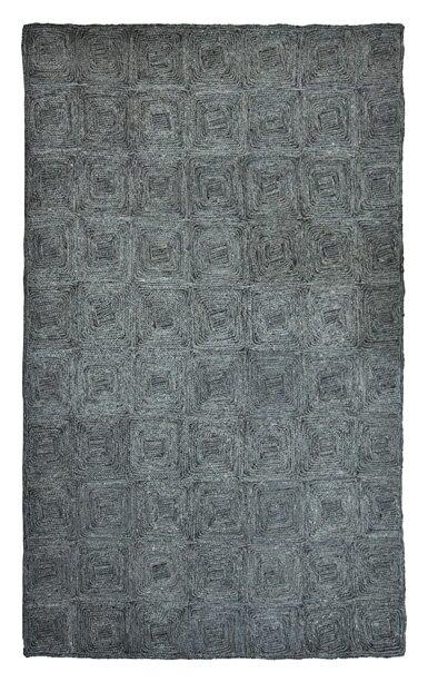 Cottonwood Fabric Grey Rug August Grove on Productcaster.