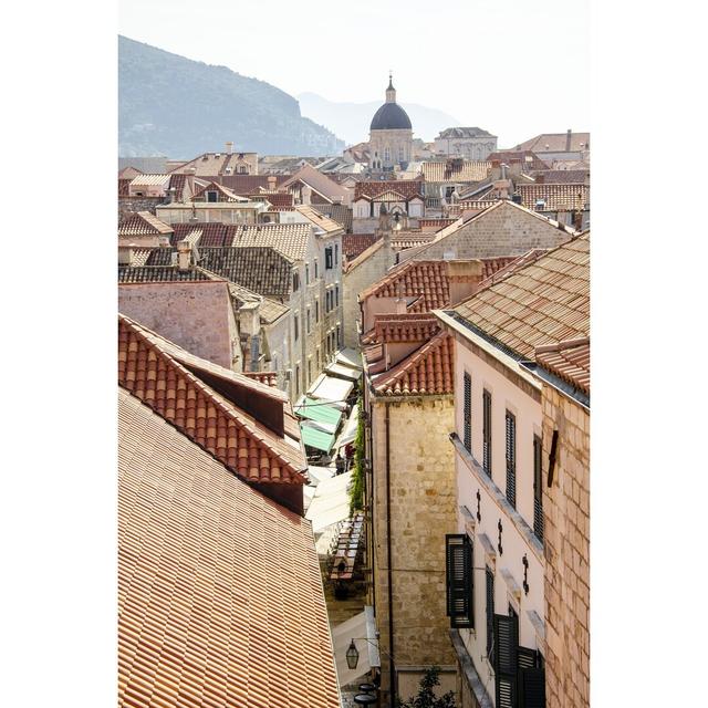 Rooftops - Dubrovnik, Croatia by Laura DeNardo - Wrapped Canvas Print Rosalind Wheeler Size: 46cm H x 30cm W on Productcaster.