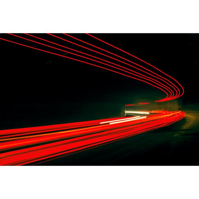 Car Ligth Trails. Art Image Ivy Bronx Size: 20cm H x 30cm W on Productcaster.