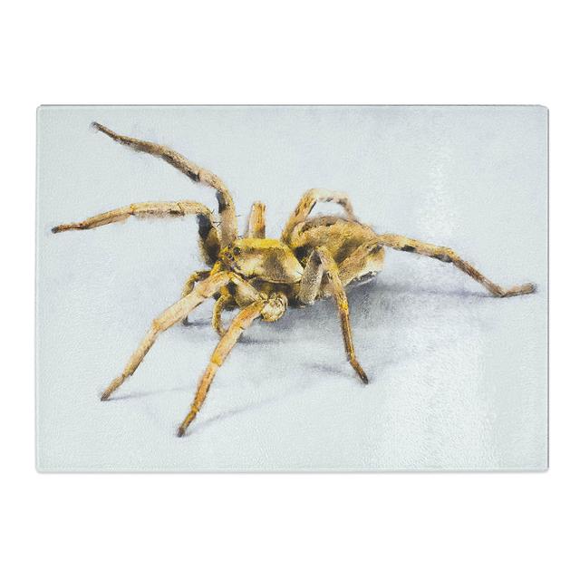 Tarantula Spider Chopping Board East Urban Home Size: 20cm W x 28.5cm L on Productcaster.