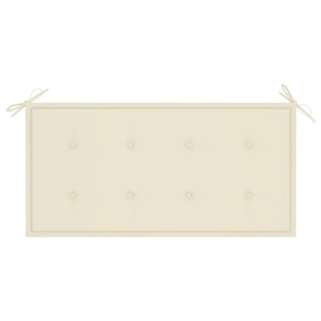 Sitzkissen Marlow Home Co. Größe: 3 cm H x 100 cm B x 50 cm T, Farbe: Creme on Productcaster.