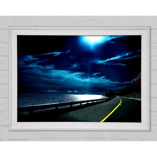 Highway Nights - Single Picture Frame Art Prints Highland Dunes Size: 21cm H x 29.7cm W x 1.5cm D on Productcaster.