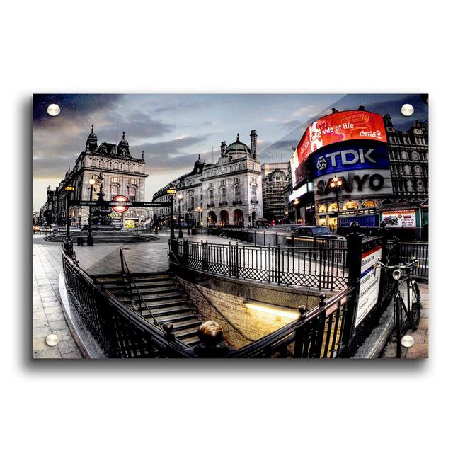 Piccadilly Circus London - Unframed Photograph Print on Acrylic East Urban Home Size: 29.7cm H x 42cm W on Productcaster.