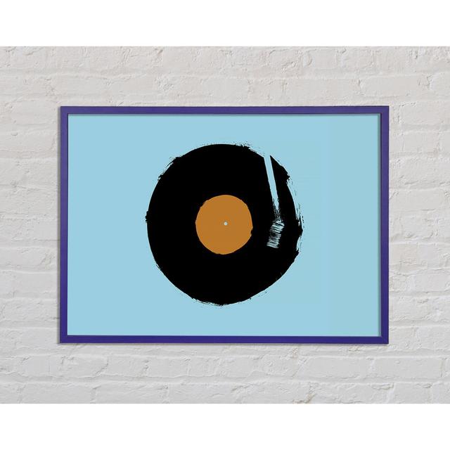 Retro Album - Single Picture Frame Art Prints Rosalind Wheeler Size: 21cm H x 29.7cm W x 2cm D, Format: Purple Framed Paper on Productcaster.