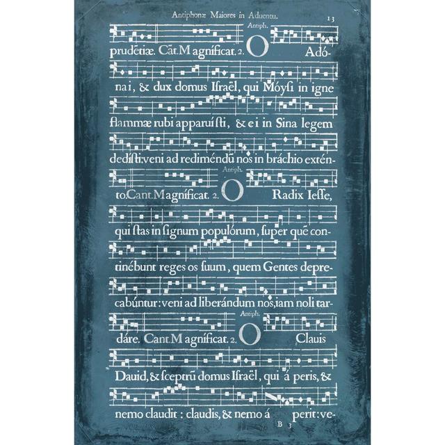 Songbook III - Wrapped Canvas Graphic Art Happy Larry Size: 122cm H x 81cm W on Productcaster.