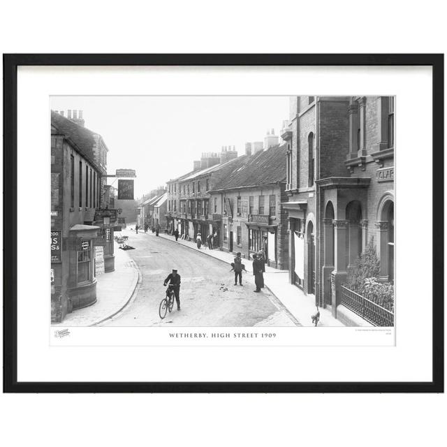 Wetherby, High Street 1909 by Francis Frith - Single Picture Frame Print The Francis Frith Collection Size: 40cm H x 50cm W x 2.3cm D on Productcaster.