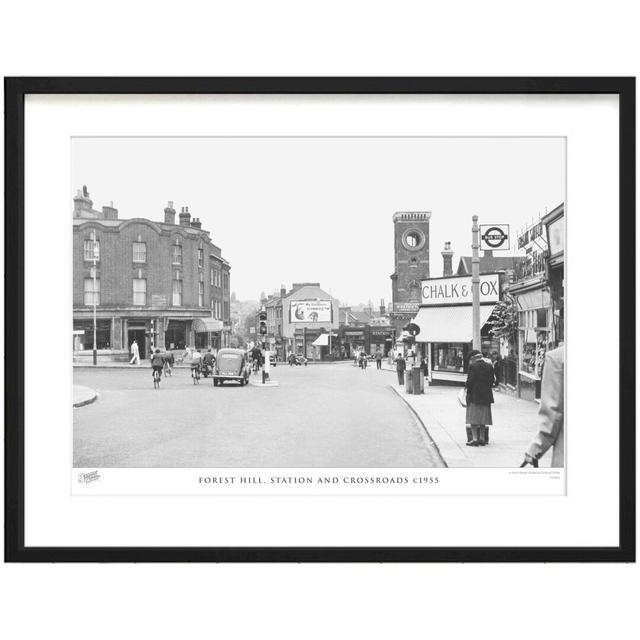 'Forest Hill, Station and Crossroads C1955' by Francis Frith - Picture Frame Photograph Print on Paper The Francis Frith Collection Size: 40cm H x 50c on Productcaster.