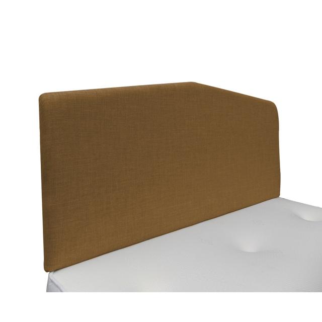 Burchett Upholstered Headboard 17 Stories Size: Super King (6'), Upholstery: Plush Velvet, Colour: Beige on Productcaster.