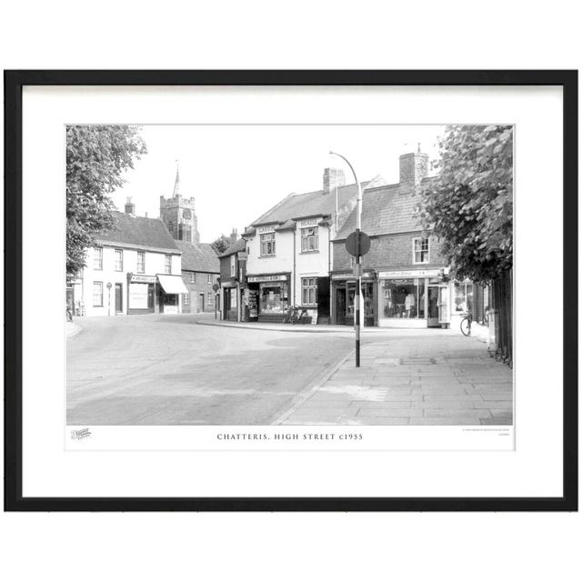 Chatteris, High Street C1955 by Francis Frith - Single Picture Frame Print The Francis Frith Collection Size: 40cm H x 50cm W x 2.3cm D on Productcaster.