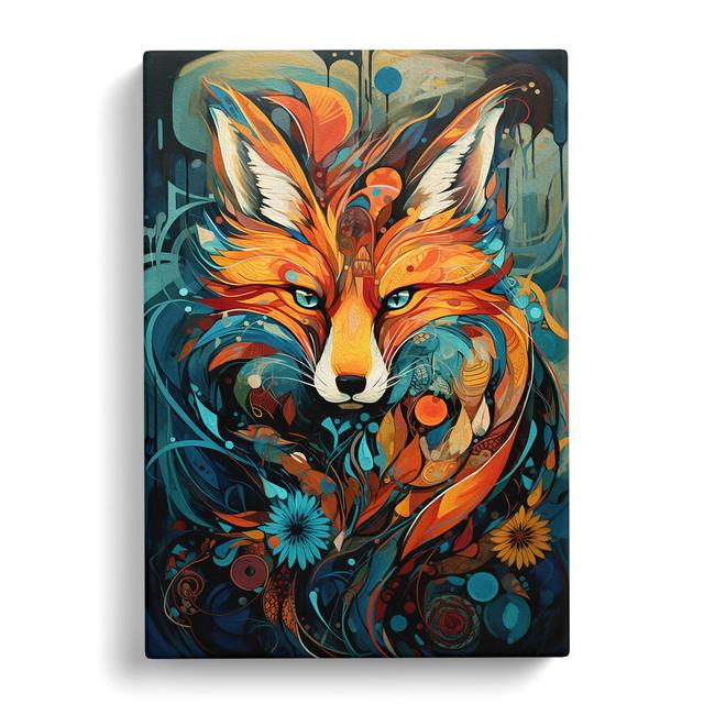 Fox Abstract - Print Alpen Home Size: 50cm H x 35cm W x 3cm D on Productcaster.