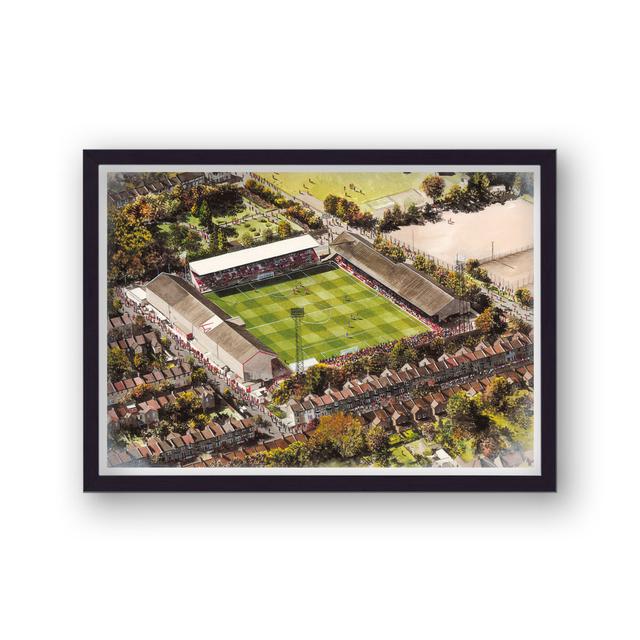 Leyton Orient FC - Brisbane Road - Football Stadium Art - Vintage - Print 17 Stories on Productcaster.