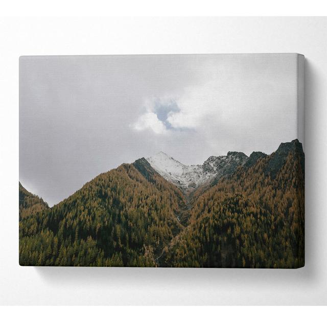 Druck auf Leinwand ohne Rahmen Alpen Home Größe: 35,6 cm H x 50,8 cm B on Productcaster.