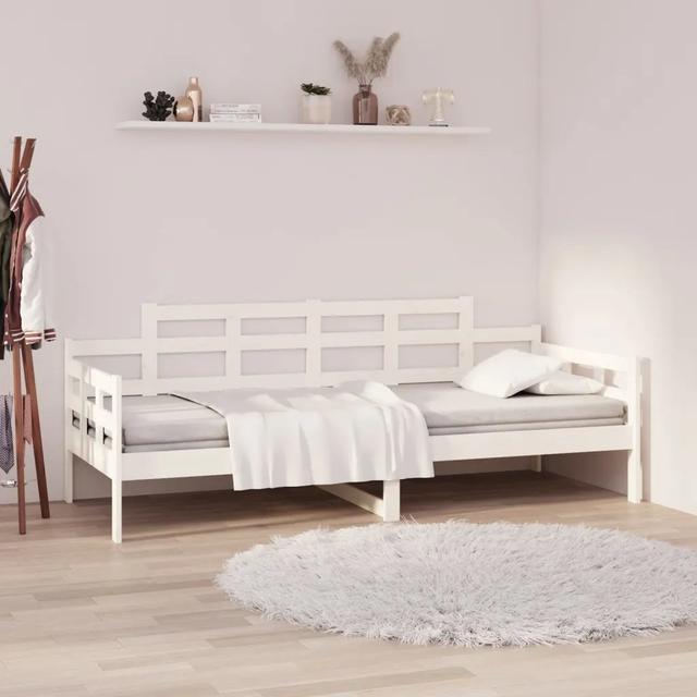 Ausziehbett German ClassicLiving Größe: 80 × 200 cm, Farbe: Weiß on Productcaster.