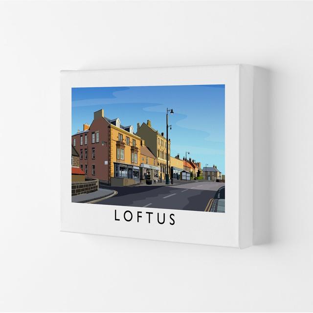 Loftus 3 by Richard O'Neill - Picture Frame Graphic Art Corrigan Studio Format: Wrapped Canvas, Size: 40cm H x 50cm W x 4cm D on Productcaster.