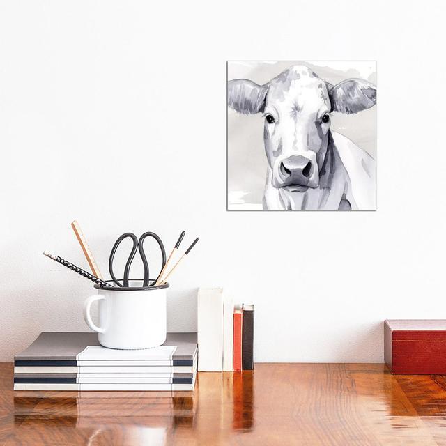 Sweet Face I by Grace Popp - Wrapped Canvas Gallery-Wrapped Canvas Giclée Brambly Cottage Size: 30.48cm H x 30.48cm W x 1.9cm D on Productcaster.