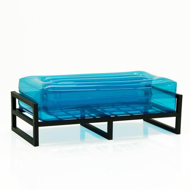 Yomi Outdoor Seat/Back Cushion Mojow Colour: Blue on Productcaster.