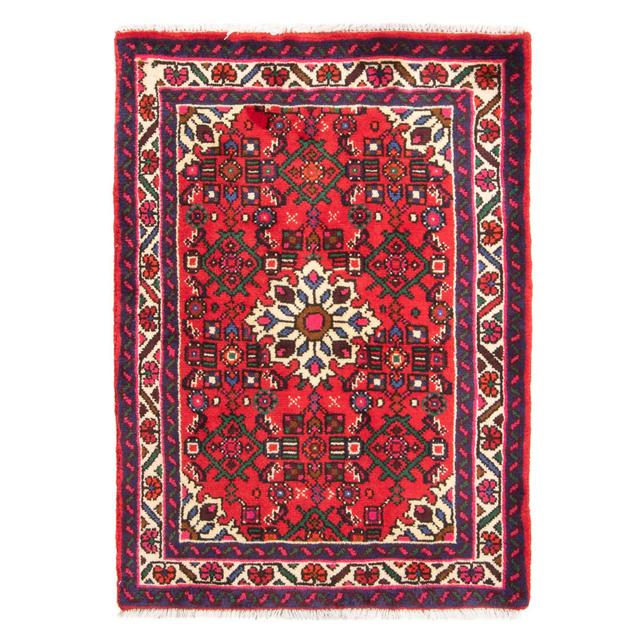 Charlanne Oriental Hand Crafted Hand Hooked Rectangular 70 X 100cm Red Area Rug Latitude Vive on Productcaster.