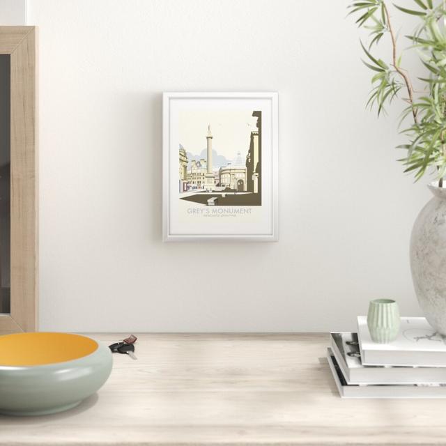 Dave Thompson - Single Picture Frame Print East Urban Home Frame Colour: White on Productcaster.