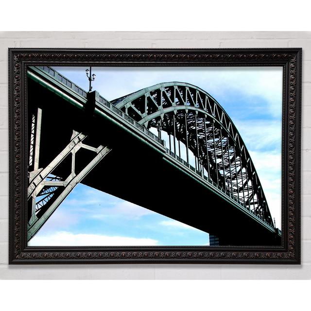 Sydney Harbour Bridge Nahaufnahme - Einzelner Bilderrahmen Kunstdrucke Bright Star Größe: 42cm H x 59,7cm B on Productcaster.