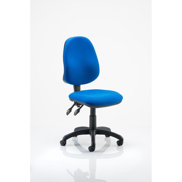 Eclipse Mid-Back Desk Chair Symple Stuff Colour: Blue on Productcaster.