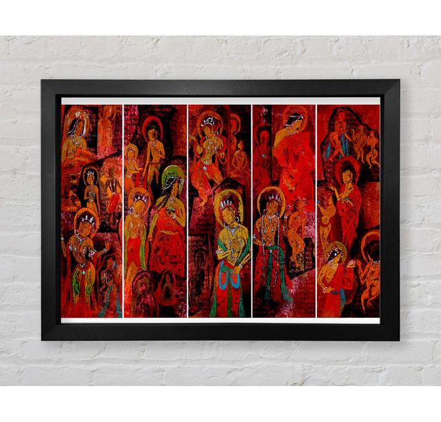 Tibetan Women - Single Picture Frame Art Prints Bright Star Size: 100.1cm H x 141.4cm W x 3.4cm D on Productcaster.