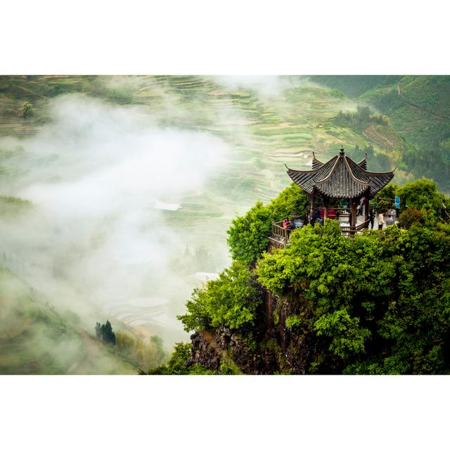 Terraced Fields by Chinaface - Print Alpen Home Size: 20cm H x 30cm W on Productcaster.