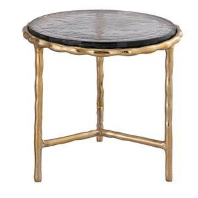 Opera Side Table Short Canora Grey on Productcaster.