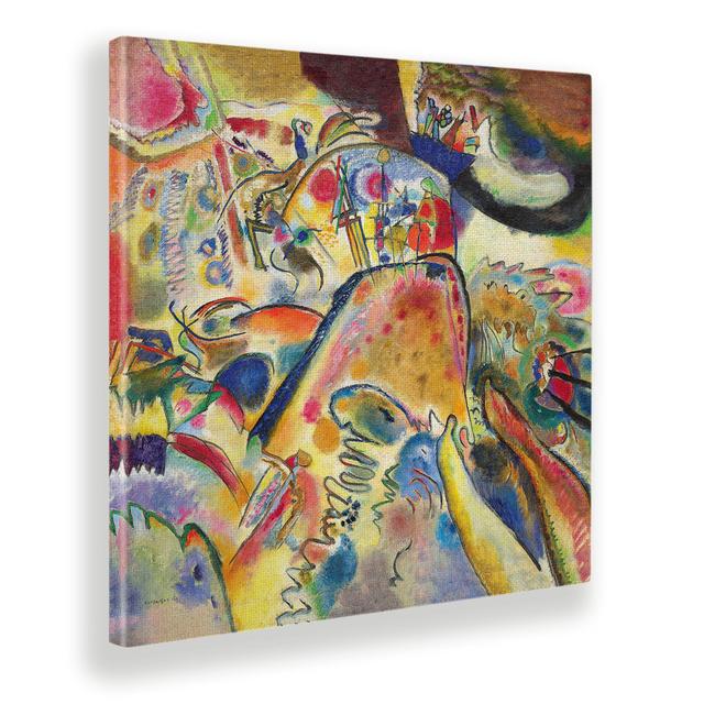 Acrylbild Small pleasures von Vassily Kandinsky Perspections Größe: 95 cm H x 95 cm B, Format: Stoff on Productcaster.