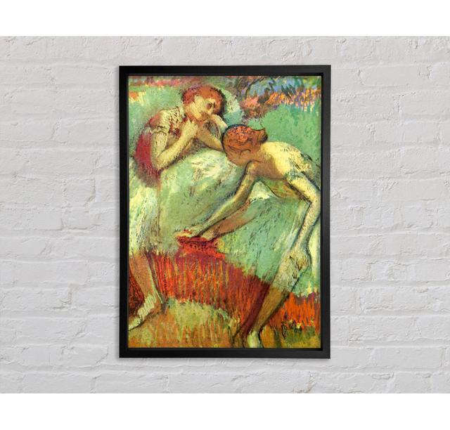 Degas Dancers In Green Framed Print Bright Star Size: 84.1cm H x 59.1cm W x 3.3cm D on Productcaster.