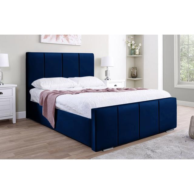 Abdule Bed Fairmont Park Colour: Marine, Size: Double (4'6) on Productcaster.