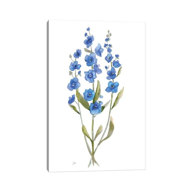 Petite Botanical II - Painting on Canvas Ebern Designs Format: Wrapped Canvas, Size: 101.6cm H x 66.04cm W x 1.91cm D on Productcaster.