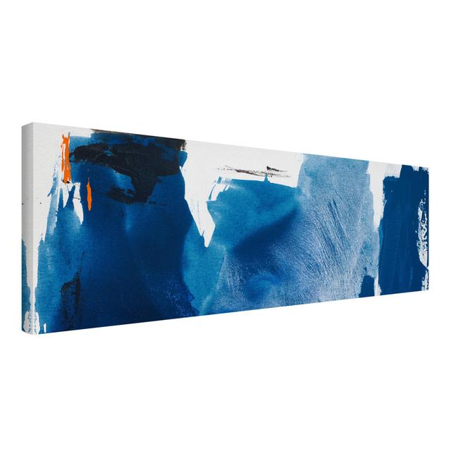 Day at the Sea I - Wrapped Canvas Graphic Art Ivy Bronx Format: 260g/m² canvas, Size: 30cm H x 90cm W on Productcaster.