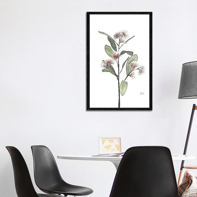 Gum Blossom von Printable Lisa's Pets - Gallery-Wrapped Canvas Giclée on Canvas Lark Manor Format: Schwarzer Rahmen, Größe: 101,06 cm H x 66,04 cm B x on Productcaster.