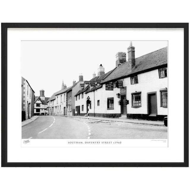 'Southam, Daventry Street C1960' by Francis Frith - Picture Frame Photograph Print on Paper The Francis Frith Collection Size: 60cm H x 80cm W x 2.3cm on Productcaster.