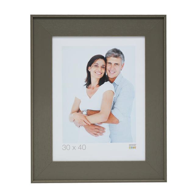 Eustace Picture Frame 17 Stories Colour: Taupe, Size: 52.4cm H x 42.4cm W x 2cm D on Productcaster.