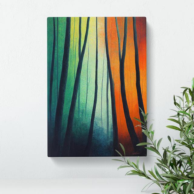 XC1022-1578X Colourful Forest No.2 - Print Alpen Home Size: 50cm H x 35cm W x 3cm D on Productcaster.