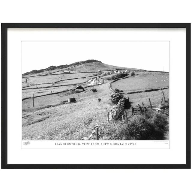 Llandegwning, View From Rhiw Mountain C1960 - Single Picture Frame Print The Francis Frith Collection Size: 45cm H x 60cm W x 2.3cm D on Productcaster.