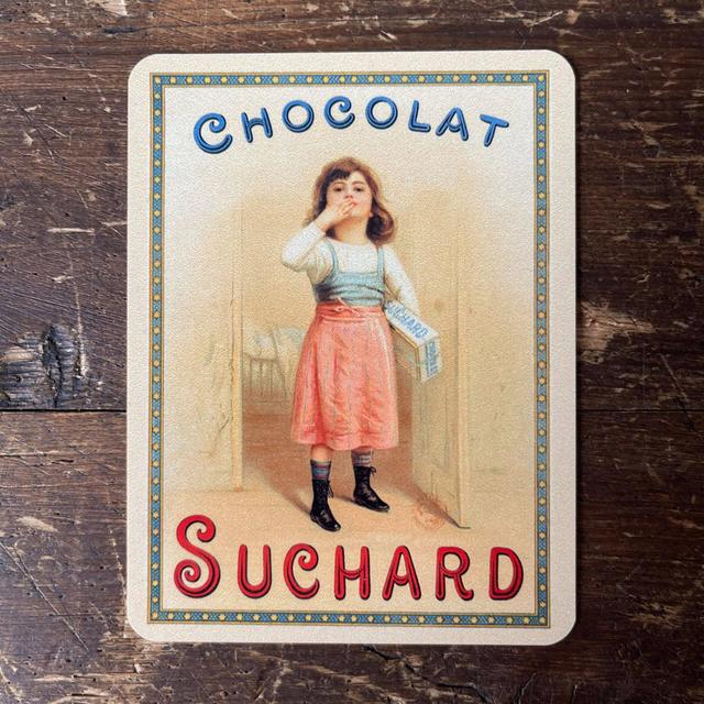 Chocolat Suchard French Reproduction Metal Sign East Urban Home Size: 40cm H x 28cm W on Productcaster.