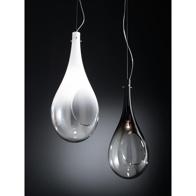 Ovo 1 - Light Pendant Selene Illuminazione Colour: Shaded black on Productcaster.