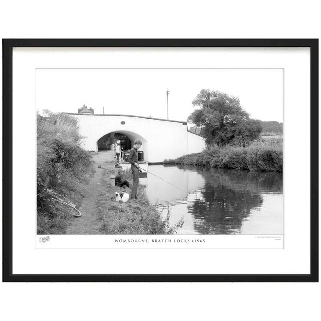 'Wombourne, Bratch Locks C1965' - Picture Frame Photograph Print on Paper The Francis Frith Collection Size: 45cm H x 60cm W x 2.3cm D on Productcaster.