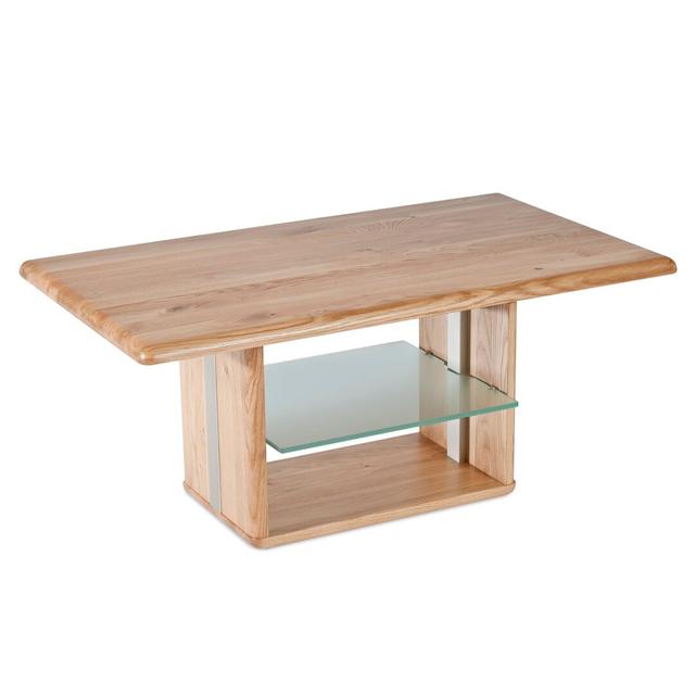 Ikbale Solid Wood Lift Top Floor Shelf Coffee Table with Storage Ebern Designs Colour: Brown on Productcaster.