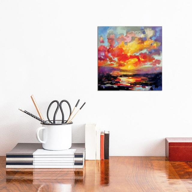 Emerging by Scott Naismith - Painting on Canvas 17 Stories Format: Wrapped Canvas, Size: 30.48cm H x 30.48cm W x 1.91cm D on Productcaster.