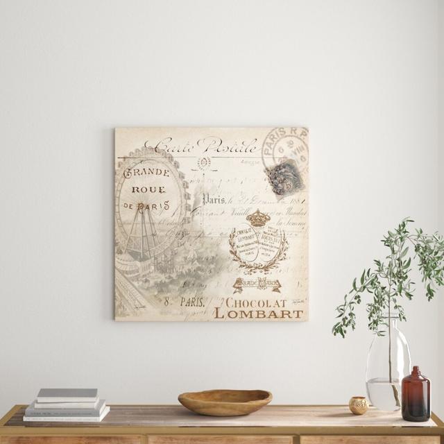 Tre Sorelle Studios - Wrapped Canvas Print East Urban Home Size: 76.2cm H x 76.2cm W on Productcaster.